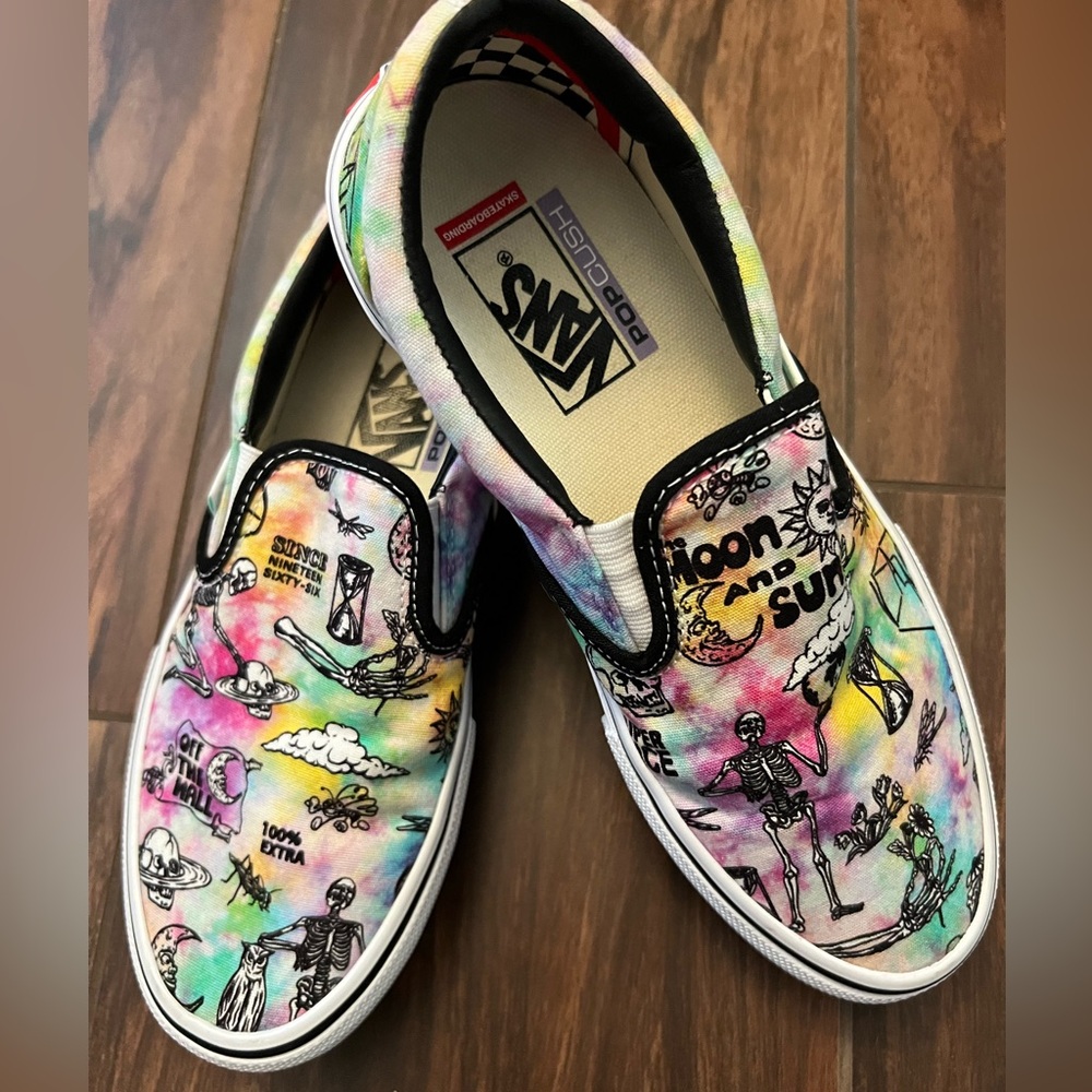Vans Pop Cush Skateboard Shoes- UNIQUE DEISGN